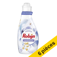 Offre : 6x Robijn Pure & Soft adoucissant 1,5 litre (60 lavages)  SRO00214