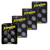 Offre combinée : 123accu piles CR2032 / CR2025 / CR2450 / CR2430 (4 x 5 pièces) ADR00105 - 1