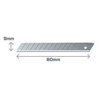 Olfa AB-10 lames sécables 9 mm pour cutters (10 pièces) AB-10 219727