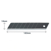Olfa LBB-10 lames sécables 18 mm (10 pièces) - noir 219741 - 1