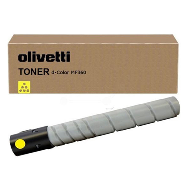 Olivetti B0842 toner jaune (d'origine) B0842 077458 - 1