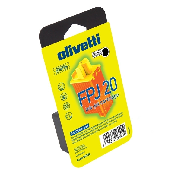 Olivetti FPJ 20 (B0384) cartouche d'encre (d'origine) - noir 84431W 042030 - 1
