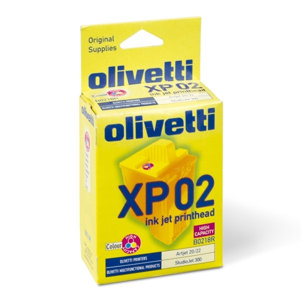 Olivetti XP 02 (B0218R) tête d'impression 3 couleurs haute capacité (d'origine) B0218R 042310 - 1