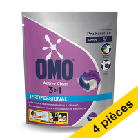 Offre : 4x Omo Pro Formula ActiveClean capsules 3-en-1 (80 pièces)
