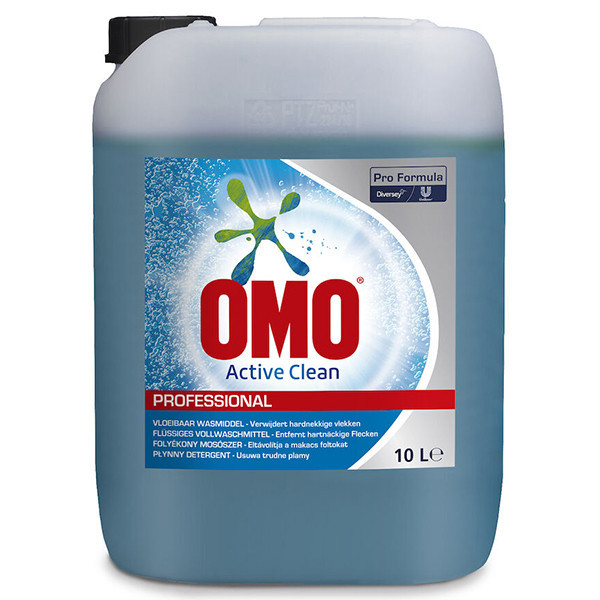 Omo Professional Active Clean lessive liquide 10 litres (154 lavages) SOM00084 - 1