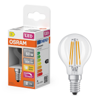 Ampoule LED Osram E14 | Boule P45 | Filament | Transparente | 2700K | Dimmable | 5,9W (équivalent 60W) LOS01223