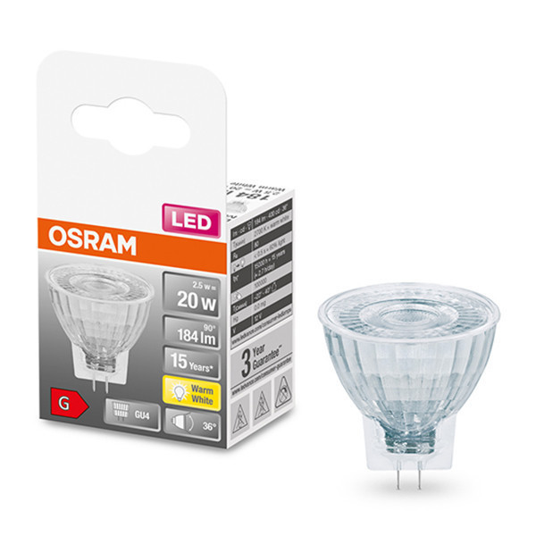 Osram GU4 spot LED non dimmable 2,5W (20W) LOS00302 - 1