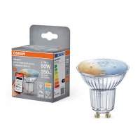 Osram Ledvance ampoule LED intelligente GU10 | PAR16 | Transparent | 2700-6500K | Wifi | 4,7W LOS02009