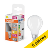 Offre : 6x Osram ampoule LED E14 | Sphérique P45 | Mat | 2700K | Dimmable | 1,8W (25W) LOS01878 - 1