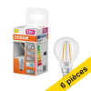 Offre : 6x Osram ampoule LED E14 | sphérique P45 | Filament | Transparent | 4000K | 1,8W (25W) LOS02165 - 1