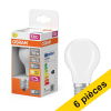 Offre : 6x Osram ampoule LED E27 | Poire A60 | Mat | 2700K | Dimmable | 5,9W (60W) LOS01816 - 1