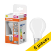 Offre : 6x Osram ampoule LED E27 | Poire A60 | Mat | 4000K | Dimmable | 3,4W (40W) LOS01814 - 1