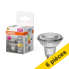Offre : 6x Osram spot LED GU10 | 2700K | Dimmable | 6,1W (80W) LOS01926 - 1