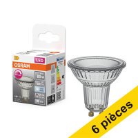 Offre : 6x Osram spot LED GU10 | PAR16 | 4000K | Dimmable | 6,9W (51W)