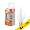 Offre : 6x ampoule LED Osram E14 | Bougie B35 | Mat | Dimmable | 2700K | 3,4W (40W) LOS01854 - 1