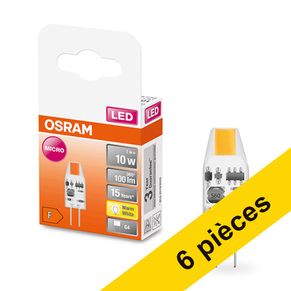 Offre : 6x Osram G4 capsule LED 1W (10W) LOS00309 - 1