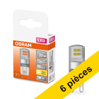 Offre : 6x Osram G9 capsule LED transparente 1,9W (20W)