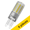 Offre : 6x Osram G9 capsule LED transparente 4,8W (50W) LOS00335 - 1