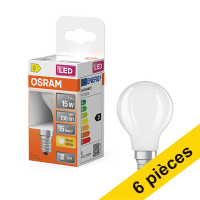 Offre : 6x Osram ampoule LED E14 | Sphérique P45 | Mat | 2700K | 1W (15W)