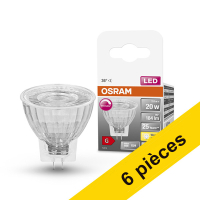 Offre : 6x Osram spot LED GU4 dimmable 2,8W (20W)
