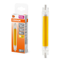 Osram R7s ampoule LED tubulaire | 118 mm | 2700K | COB | 8W (60W) LOS01781