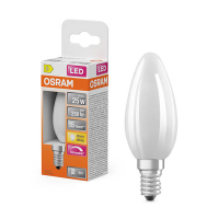 Osram ampoule LED E14 | Bougie B35 | Mat | Dimmable | 2700K | 1,8W (25W) LOS01849