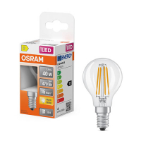 Osram ampoule LED E14 | Sphérique P45 | Filament | Transparent | 2700K | 3,4W (40W) LOS01895