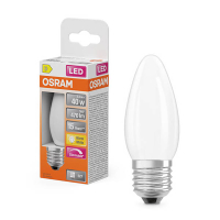Osram ampoule LED E27 | Bougie B35 | Filament | Mat | 2700K | Dimmable | 3,4W (40W) LOS02132