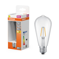 Osram ampoule LED E27 | Edison ST64 | Filament | Transparent | 2700K | 1,8W (25W) LOS01907
