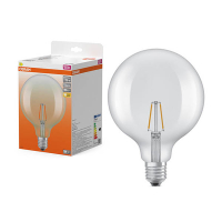 Osram ampoule LED E27 | Globe G125 | Filament | Transparent | 2700K | 1,8W (25W) LOS02200