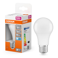 Osram ampoule LED E27 | Poire A60 | Mat | 4000K | 8W (60W) LOS01149