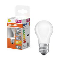 Osram ampoule LED E27 | Sphérique P45 | Mat | 2700K | 1,8W (25W) LOS01899