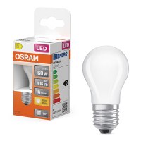 Osram ampoule LED E27 | Sphérique P45 | Mat | 2700K | 5,9W (60W) LOS01255