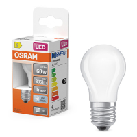 Osram ampoule LED E27 | Sphérique P45 | Mat | 4000K | 5,9W (60W) LOS01261