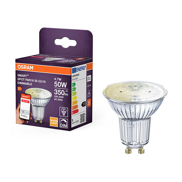 Osram ampoule LED intelligente GU10 | 2700K | 45° | Zigbee | 4,7W (50W) LOS01959 - 1