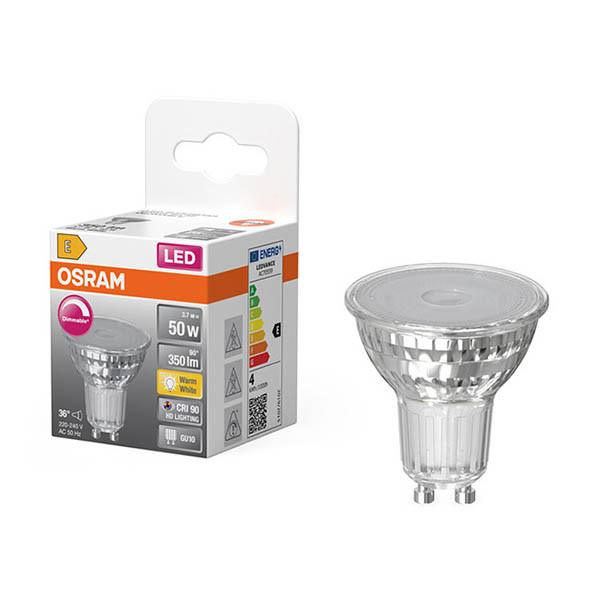 Osram spot LED GU10 | 2700K | Dimmable | 3,7W (50W) LOS01921 - 1