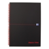 Oxford Black n' Red cahier à spirale A5 ligné 90 g/m² 70 feuilles 400047651 260012 - 1