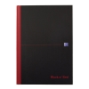 Oxford Black n' Red cahier broché A4 ligné 96 feuilles