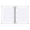 Oxford Boho Chic cahier à spirale lion A4+ quadrillé 90 g/m² 60 feuilles (4 trous) 400143832 260174 - 2