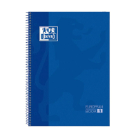 Oxford Classic cahier à spirale A4+ 90 g/m² 80 feuilles ligné - bleu foncé 400027583 260286