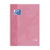 Oxford Classic cahier à spirale A4+ 90 g/m² 80 feuilles ligné - rose 260288 - 1