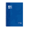 Oxford Classic cahier à spirale A4+ 90 g/m² 80 feuilles quadrillé 5 mm - bleu foncé 100430197 260294 - 1