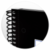 Oxford Classic cahier à spirale A4+ 90 g/m² 80 feuilles quadrillé 5 mm - noir 100430269 260295 - 5