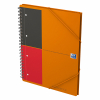 Oxford International Meetingbook cahier à spirale A4+ ligné 80 g/m² 80 feuilles - orange 100104296 260004 - 4