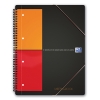 Oxford International Meetingbook cahier à spirale A4 quadrillé 80 g/m² 80 feuilles - gris