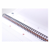 Oxford International cahier à spirale A4 quadrillé 80 g/m² 80 feuilles (4 trous) - gris 100103664 260001 - 5