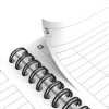 Oxford International cahier à spirale A5 ligné 80 g/m² 80 feuilles - orange 260002 - 2