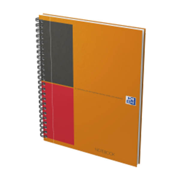 Oxford International cahier à spirale A5 ligné 80 g/m² 80 feuilles - orange 260002 - 3