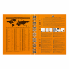 Oxford International cahier à spirale A5 ligné 80 g/m² 80 feuilles (12 trous) - orange 100102680 260002 - 3