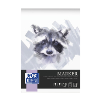 Oxford Marker bloc à dessin  A4 180 g/m² (15 feuilles)
